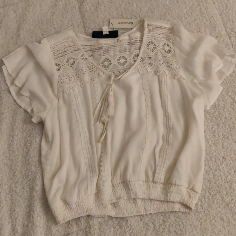 Brand new lace top